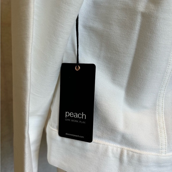 White Denim Jacket - NWT - Size Small - Picture 5 of 7